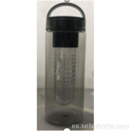 Botella de agua con infusor de frutas de 690 ml